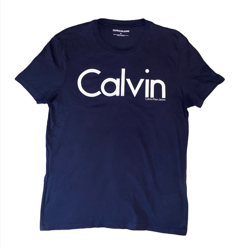 Mens Calvin Klein Jeans Tee Black